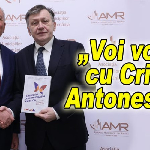 Primarul Buzăului își exprimă sprijinul pentru Crin Antonescu