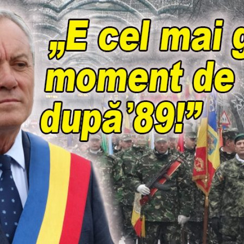 Moment critic pentru România, afirmă primarul Buzăului