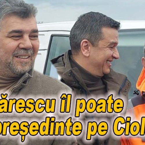 Marcel Ciolacu, în așteptarea sprijinului electoral din partea lui Umbrarescu