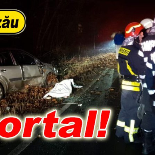 Accident mortal pe drumul național Buzău-Mizil