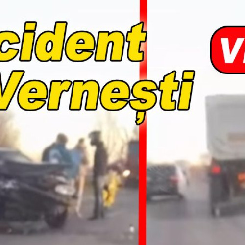 Accident grav la ieșirea din Buzău spre Vernesti pe DN10