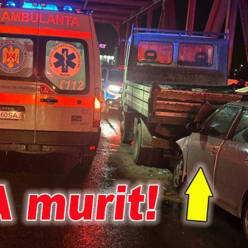 Accident mortal pe podul de la Maracineni