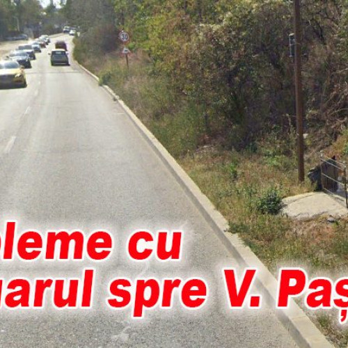 Epopeea trotuarului spre podul de la V. Pași continuă