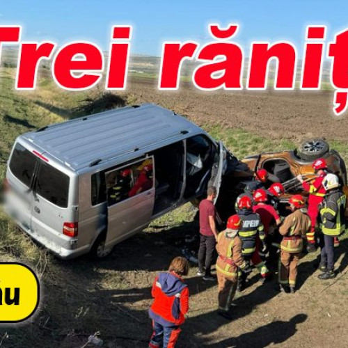 Accident pe șoseaua Buzău - Ploiești, lângă Săhăteni