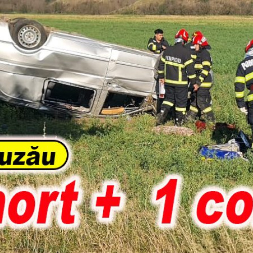 Accident mortal pe drumurile din Buzău