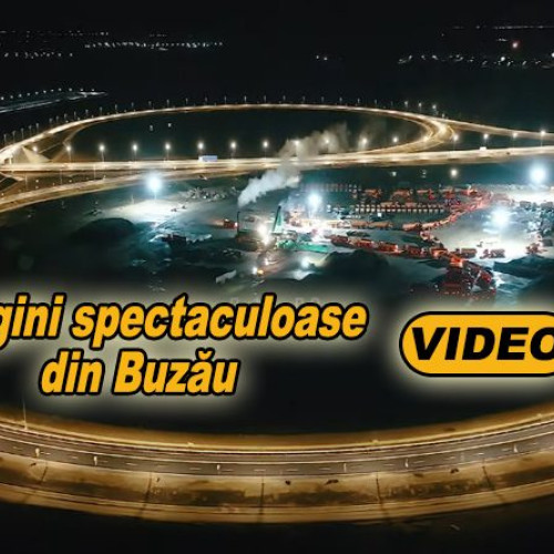 Imagini spectaculoase de dimineață în județul Buzău