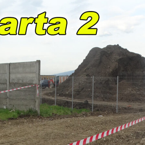 Muncitorii amenajează drumurile către noul cimitir municipal din Buzău
