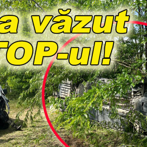 Accident rutier la Rusetu: un șofer din Galbinasi rănit