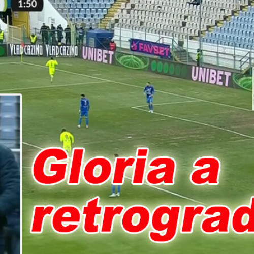 Retrogradarea Gloriei: Iasiul învinge cu 1-0