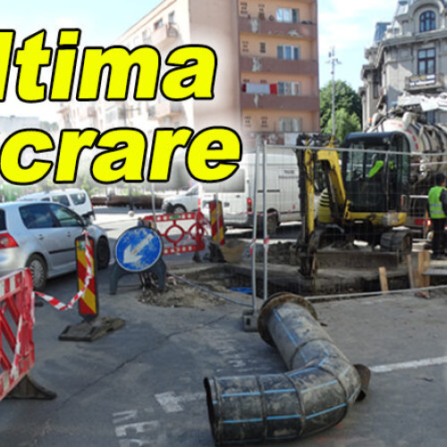 Lucrări de infrastructură în centrul orașului Buzău