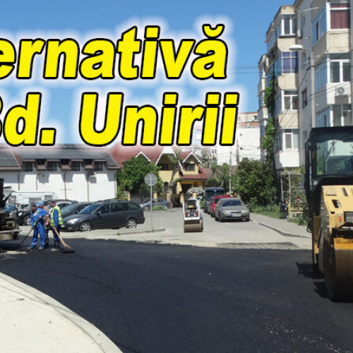 Strada Crinului devine alternativă la Bdul Unirii în Buzău