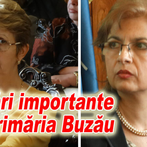 Plecarea a două șefe de servicii din Primăria Buzău