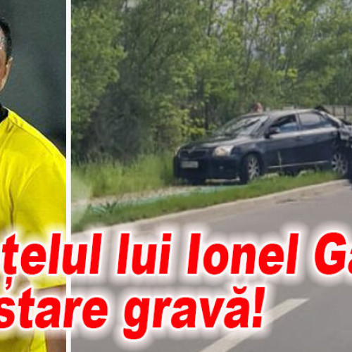 Copilul lui Ionel Ganea, în stare gravă după un accident rutier