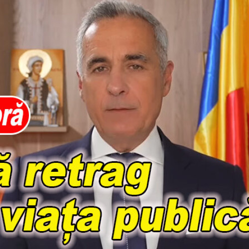 Calin Georgescu se retrage din viața publică