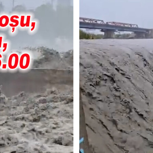 Cod roșu de inundații pe râul Buzău