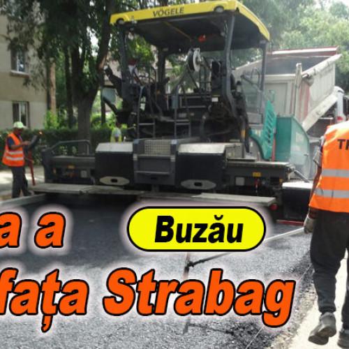 Troia câștigă contractul de asfaltare a străzilor din Buzău