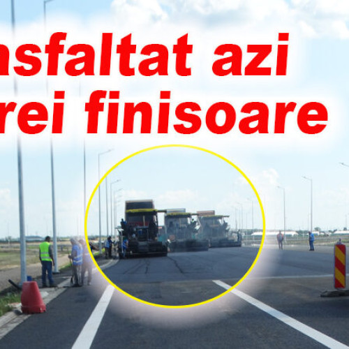 Progrese importante în construcția autostrăzii lângă Buzău