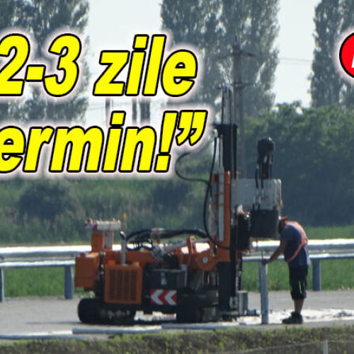 Construcție pe autostrada A7: lucrări în curs pentru finalizarea proiectului