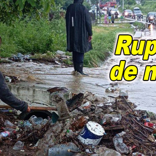 Rupere de nori în localitățile de pe Valea Buzăului
