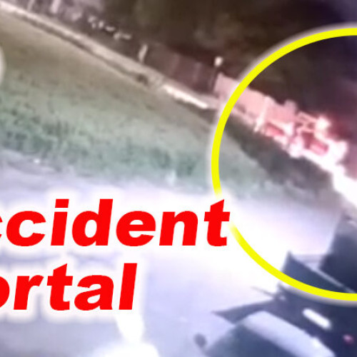 Accident grav pe drumul județean din Vadu Pasii: un utilaj de marcaj rutier și un BMW implicate