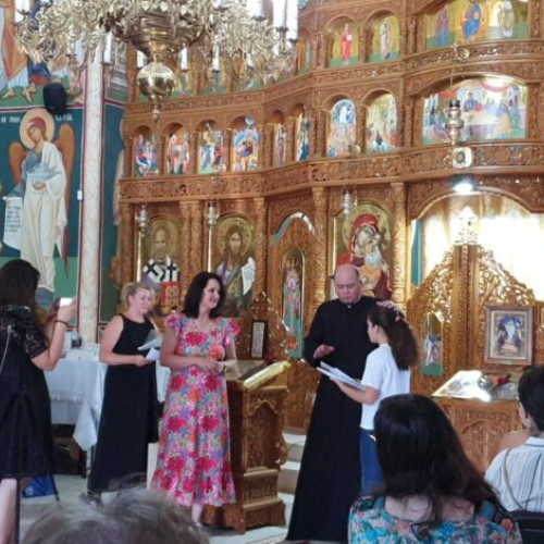 La Biserica „Sfântul Mina” din Buzău copilăria scrie cu sufletul