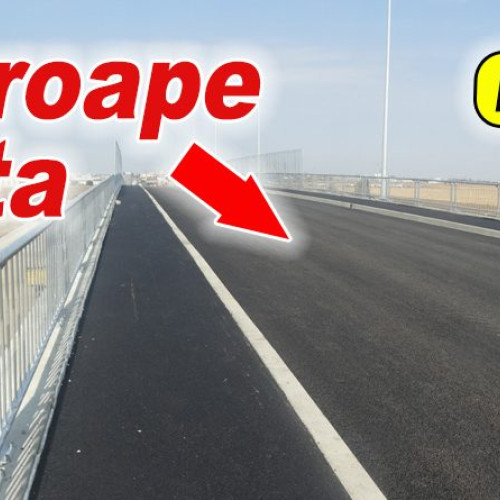Podul de pe Șoseaua Spătarului aproape gata pentru trafic