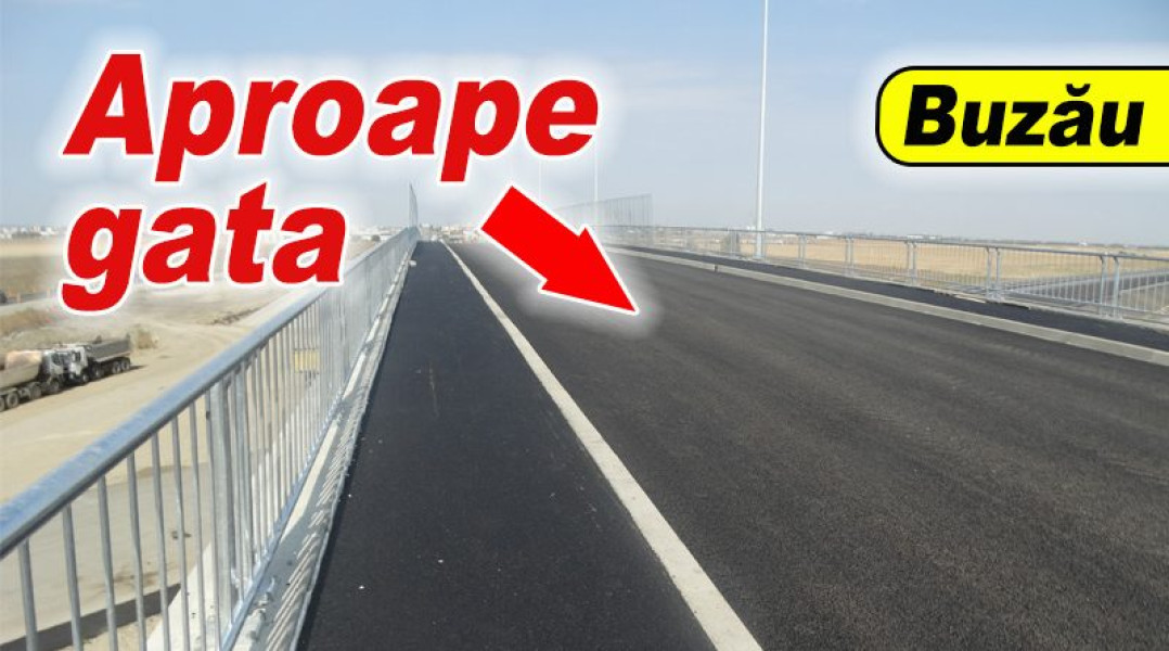 Podul de pe Șoseaua Spătarului aproape gata pentru trafic