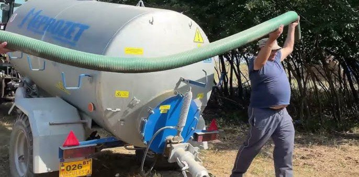 Captarea provizorie a apei din lacul Meledic, soluție pentru Valea Slănicului