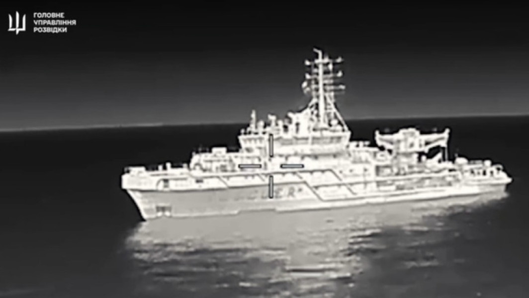 Dronă ucraineană lovește nava rusă MPSV07 în Marea Neagră