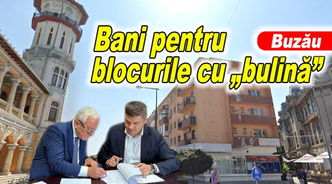Primăria Buzău anunță reabilitare pentru patru blocuri cu fonduri europene