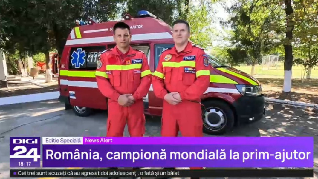 România cucerește Cupa Mondială la prim-ajutor în fața unor echipe de top
