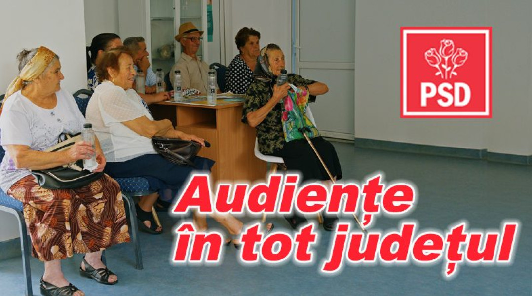 Consilierii PSD Buzău vor organiza audiențe publice în toate localitățile județului