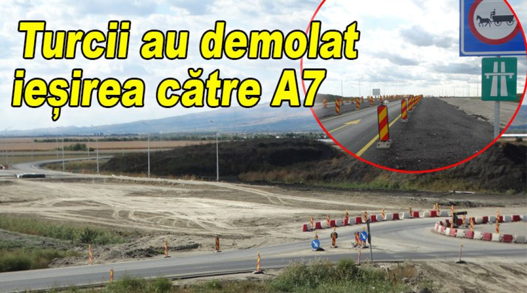 Legătura dintre E85 și autostrada A7 la Buzău, în continuare nefuncțională