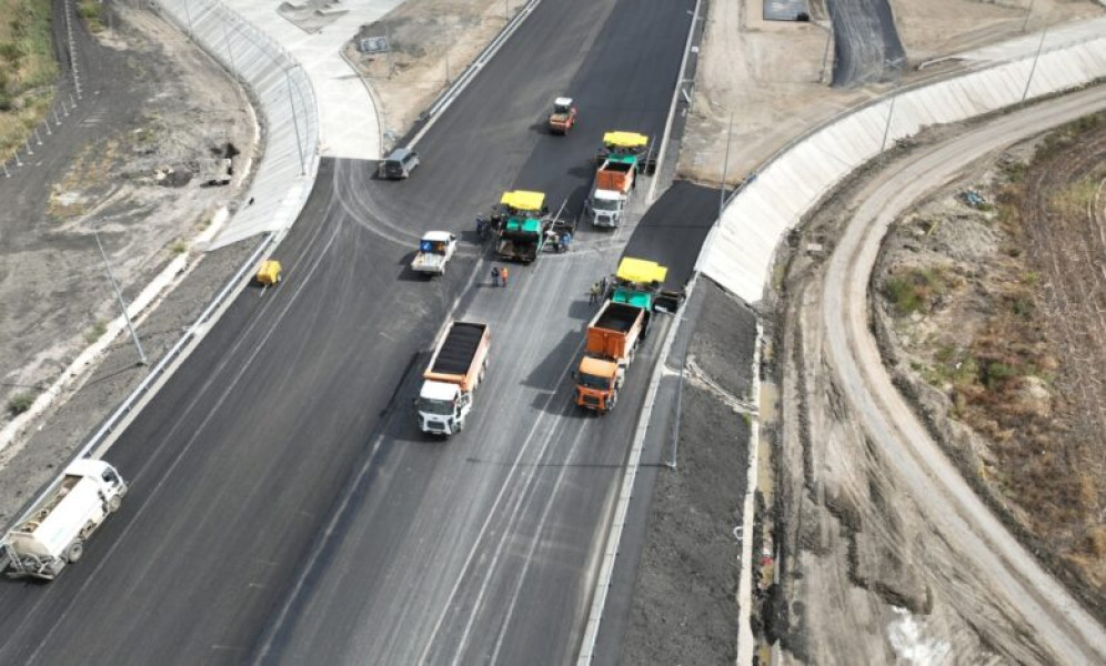Avansarea lucrărilor pe lotul 3 al Autostrăzii A7 Ploiești – Buzău și semne despre deschiderea lotului 2